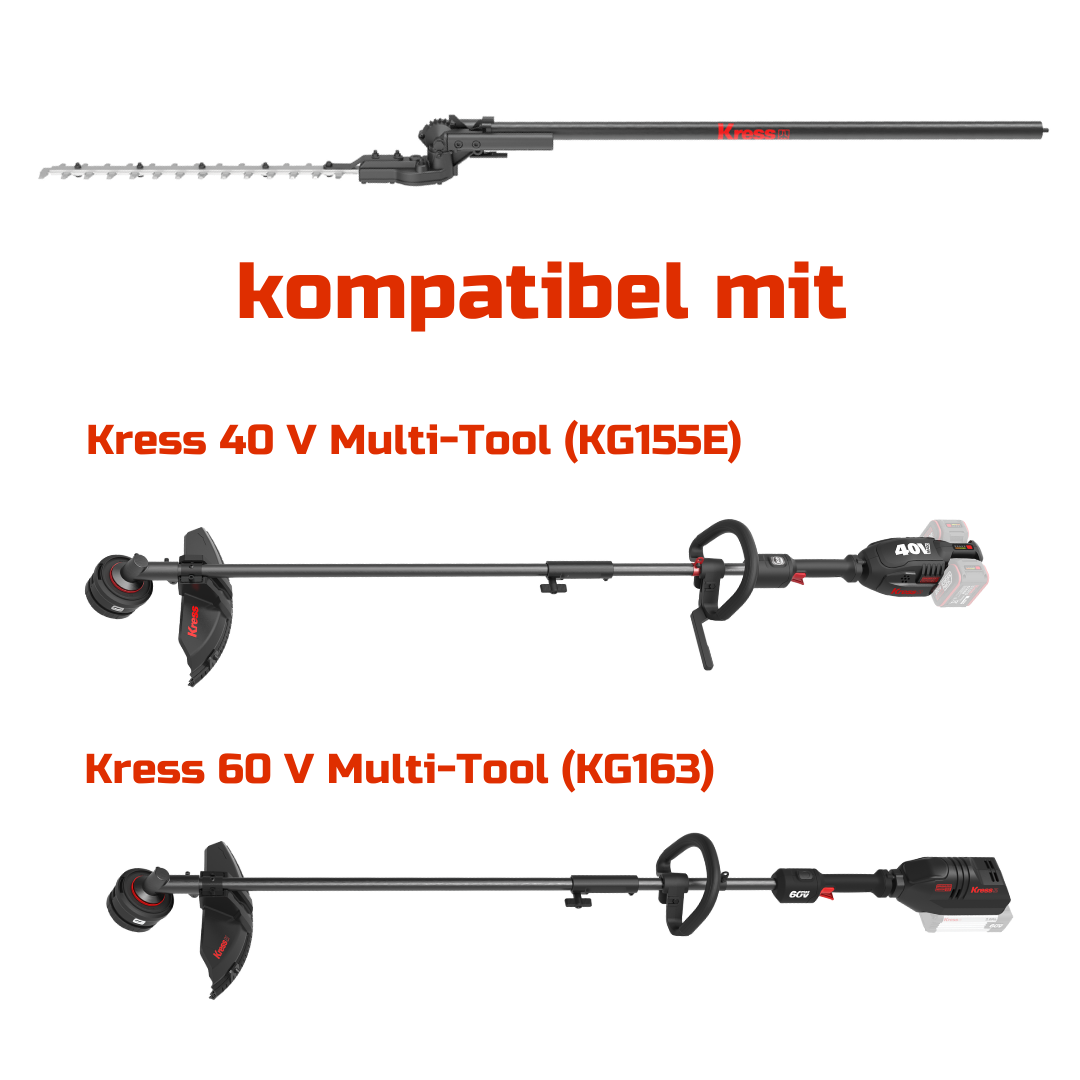 Kress Heckenscherenaufsatz für Multi-Tools KG155 und KG163