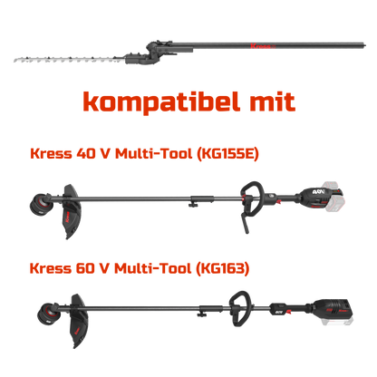 Kress Heckenscherenaufsatz für Multi-Tools KG155 und KG163